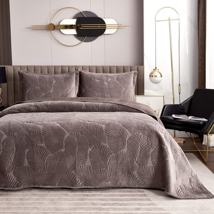 Ноэль (мокко) Покрывало 240х260