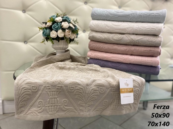 FERZA (беж) 70х140 Полотенце Махровое
