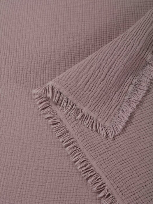 Комплекты для сна Stonewash Muslin (пыльная роза) комплект с покрывалом Семейный
