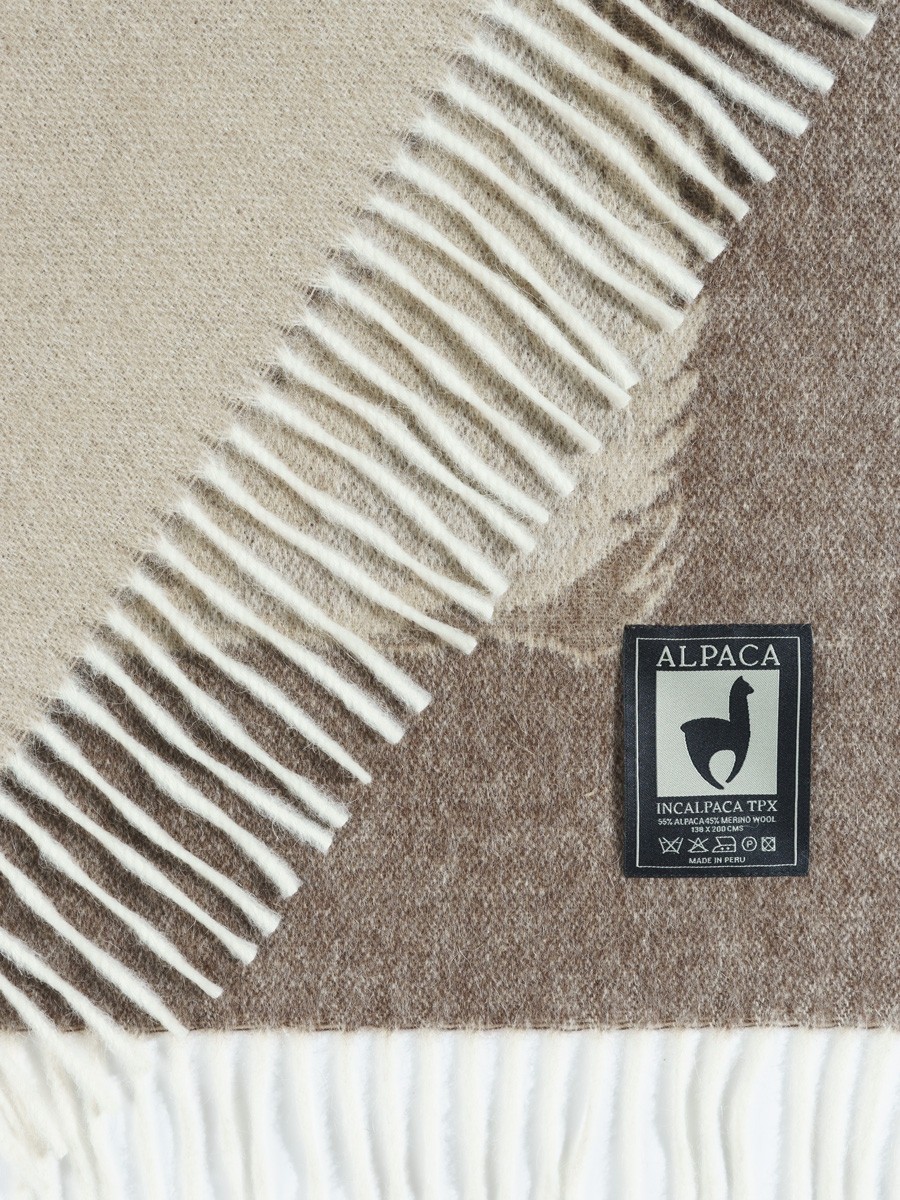 Плед INCALPACA жаккард PJ-1 165x210