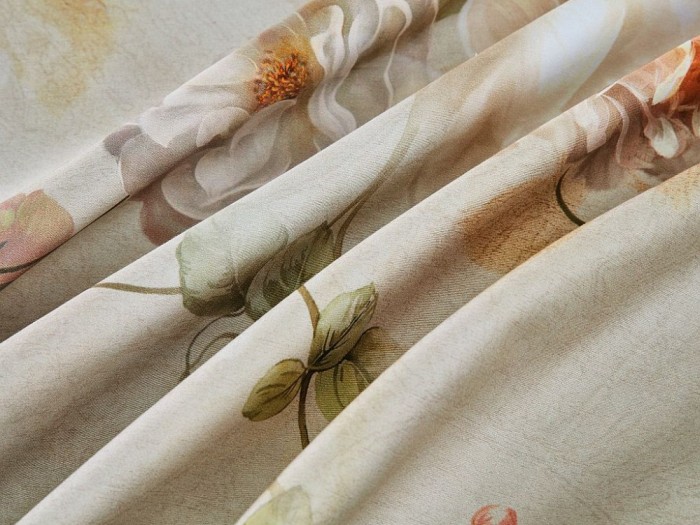 Комплект постельного белья семейный, египетский хлопок Premium 2364-7 