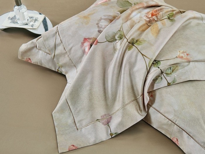 Комплект постельного белья семейный, египетский хлопок Premium 2364-7 