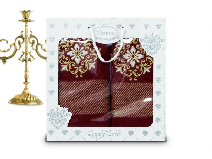 Набор полотенец Vianna Luxury Series (50x90, 70x140) 8049-07