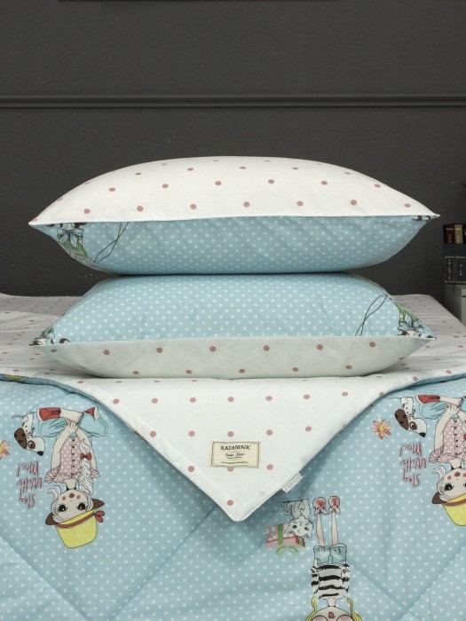 Комплекты для сна Рокси (лазурные жемчуг) Полуторный