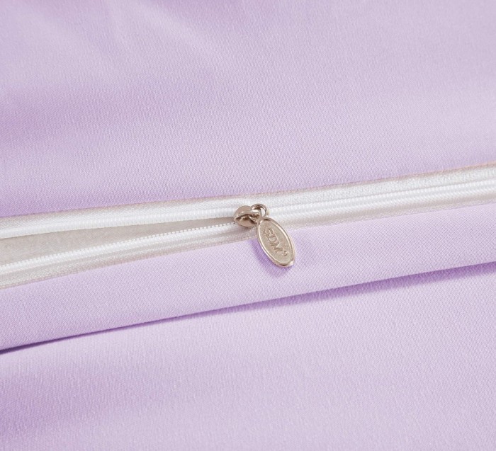 Саманта (лиловая) Комплект постельного белья жатка Евро 4н