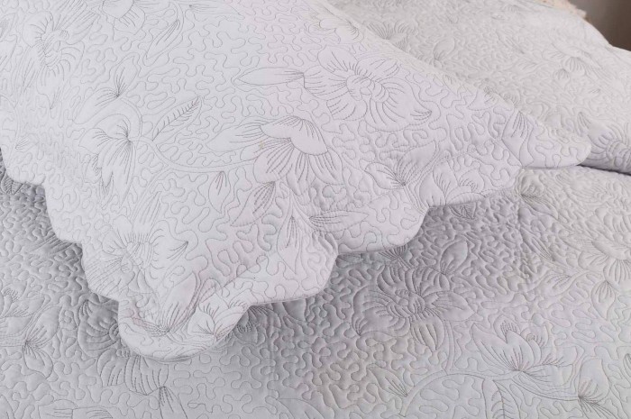 Дейзи (серая) Покрывало 230х250