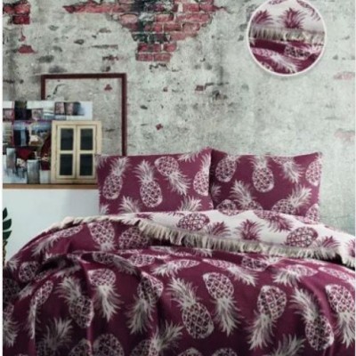 Покрывала Турция ANANAS BED SPREAD RED-205x240