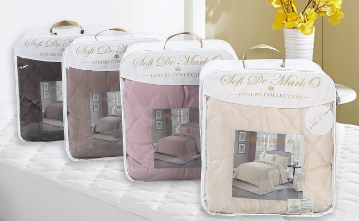 Одри (шоколад) Покрывало 240х260