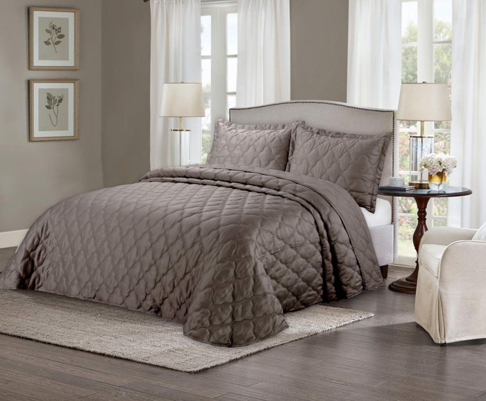 Одри (шоколад) Покрывало 240х260