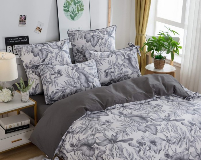 Хлоя №9 Комплект постельного белья сатин Евро 4н