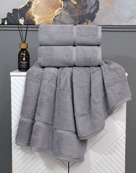 Полотенца Perla (графит платина) 50х90см