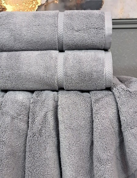 Полотенца Perla (графит платина) 50х90см