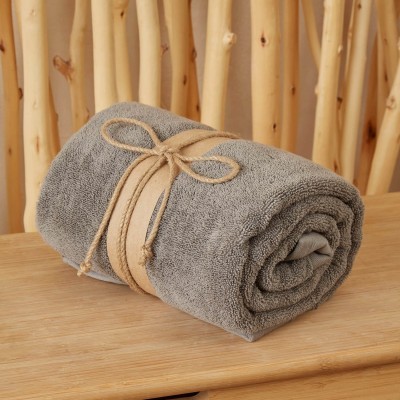 Полотенце для СПА Шанти 84х152 (оловянный)