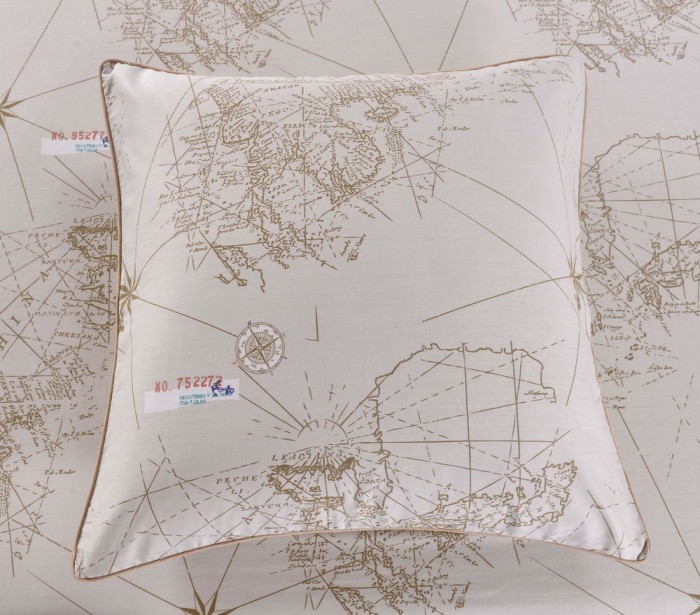 Атлас Комплект постельного белья сатин Евро 4н