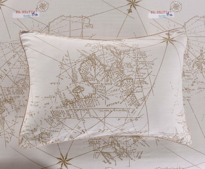 Атлас Комплект постельного белья сатин Евро 4н