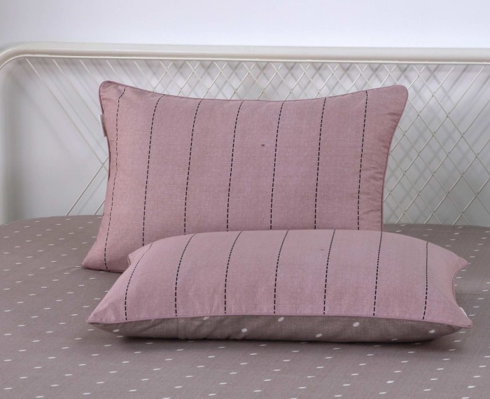 Кристиан (пудра) Комплект постельного белья Сатин 2х