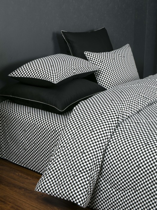 Комплекты для сна Виши (черный опиум) АВС Cotton Евро