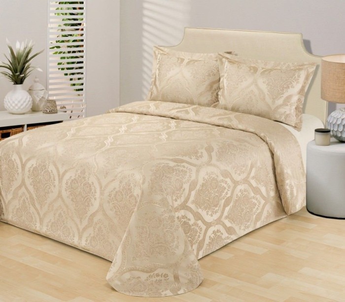 Жаннин (беж) Покрывало 240х260