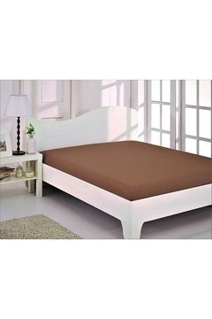 Простынь Трикотажная (беж) 100х200+30см на резинке