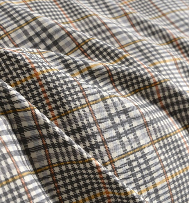 Лавр (серый) Комплект постельного белья сатин 1.6