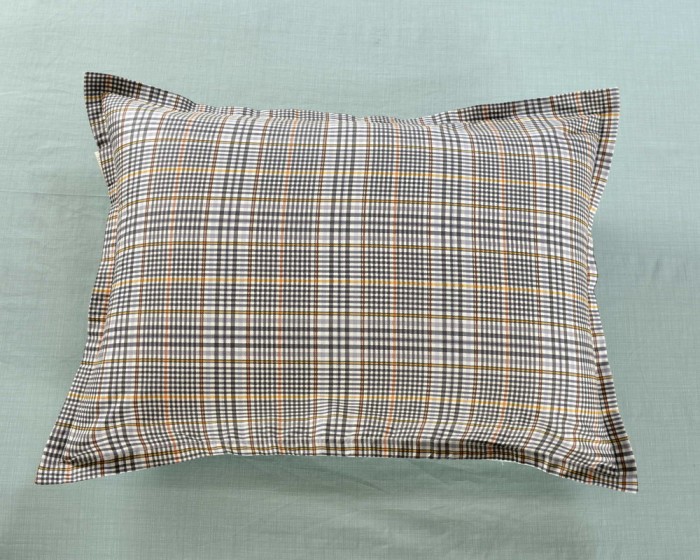 Лавр (серый) Комплект постельного белья сатин 1.6