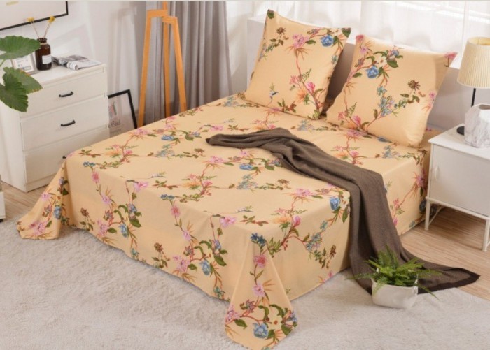 Простынь универсальная сатин печатный PCR-304 220x240