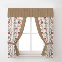 Штора Arya 140X170+2 Corn Poppy