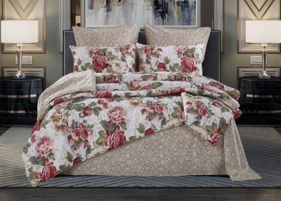 Постельный набор Карла (бежевый) Print Cotton евро