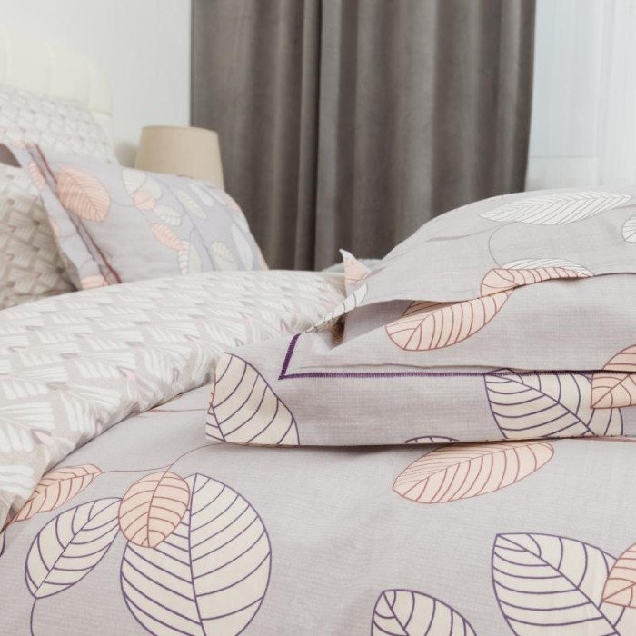 Постельное белье Asabella 418-6 евро печатный сатин