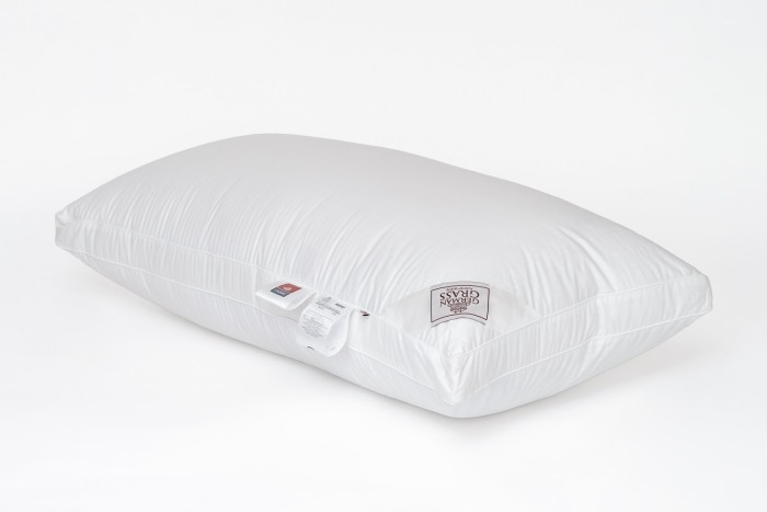 Подушка трехкамерная 3D Thermo Down Grass с эффектом терморегуляции упругая с бортиком 50х90