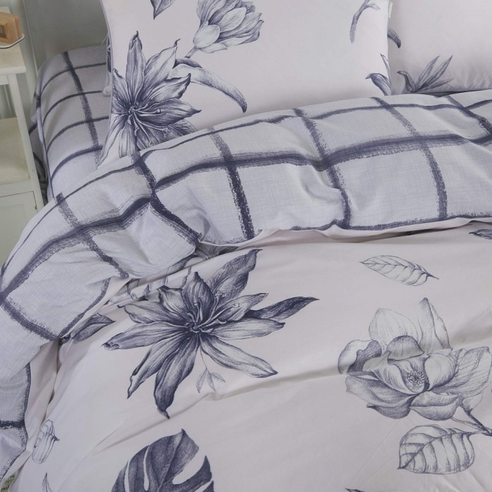 Ангелина (фуксия) Комплект постельного белья сатин Евро 4н