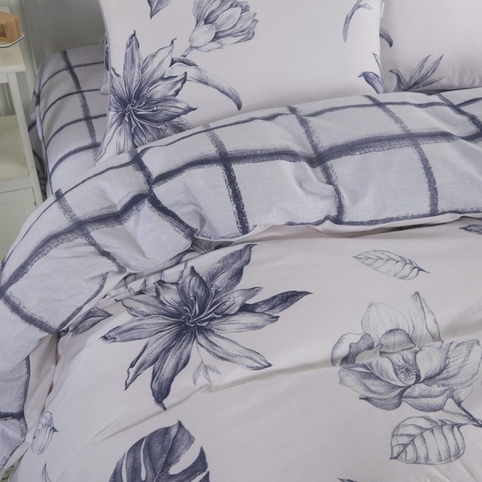 Ангелина (фуксия) Комплект постельного белья сатин Евро 4н