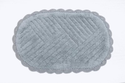 EMMA (голубой) Коврик для ванной кружевной 60х100