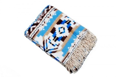 Плед хлопковый, жаккард 1-3 170x200