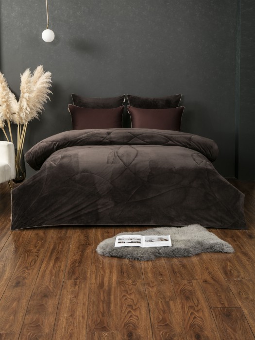 Комплекты для сна Майли (трюфель капучино) АВС Cotton комплект Евро