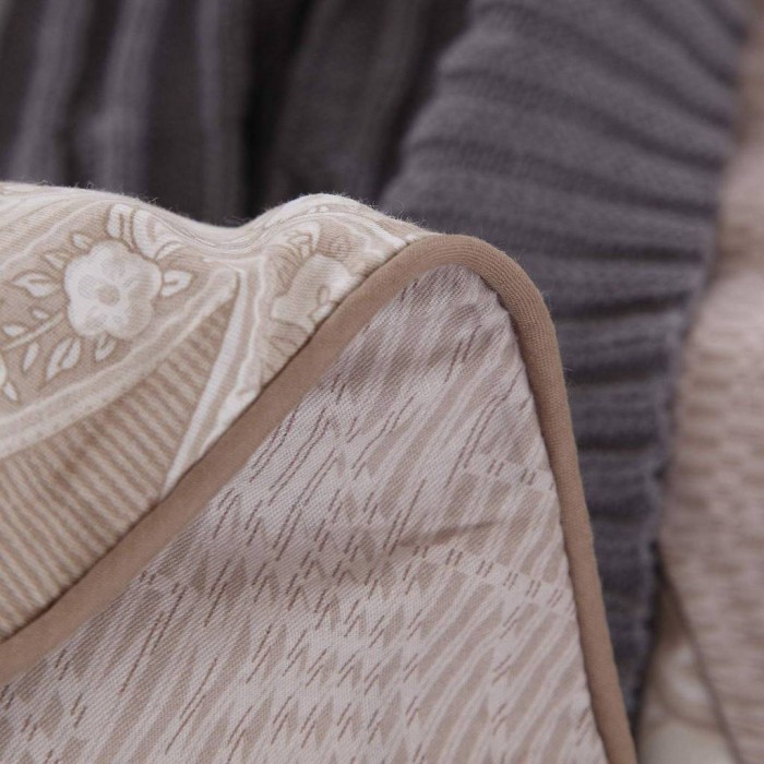 Вавилон (беж) Комплект постельного белья сатин 7Е