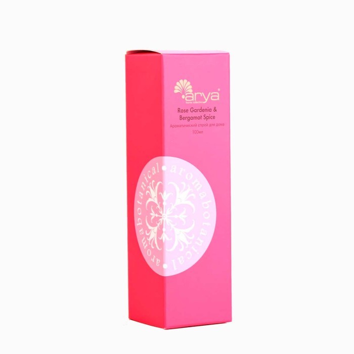 Освежитель воздуха Arya 100 ml Rose Gardenia & Bergamot