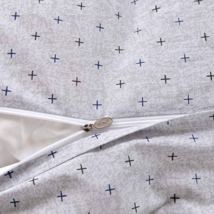 Самсон (серый) Комплект постельного белья сатин 1.6