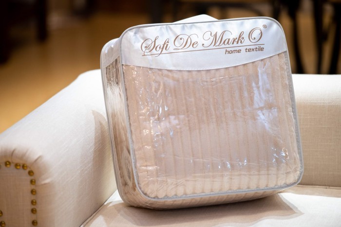 Полоса (беж) Покрывало 220х240