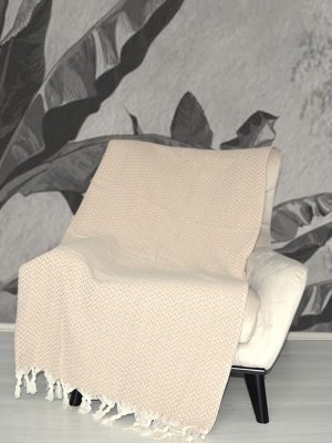 Покрывало JANSU цвет бежевый (Beg)