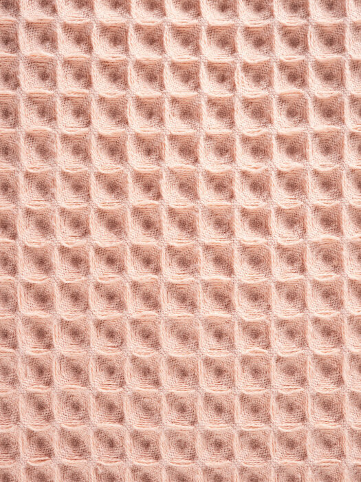 Халат вафельный коралловый  
