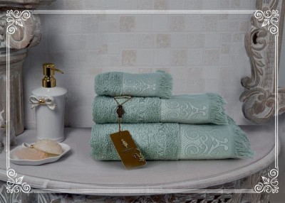 Полотенца Казанова Комплект полотенец Donna (мята) 30х50см(3) К63-165-30х50