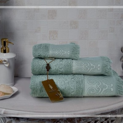 Полотенца Казанова Комплект полотенец Donna (мята) 30х50см(3) К63-165-30х50