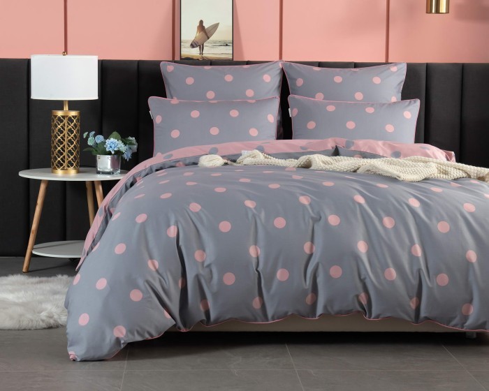 Колин (розовый) Комплект постельного белья сатин 7Е