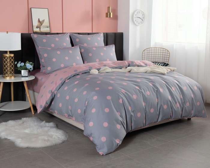 Колин (розовый) Комплект постельного белья сатин 7Е