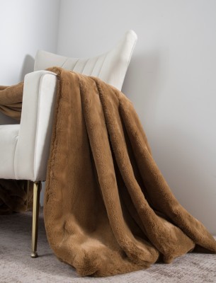 Покрывало декоративное Rabbit (охра) 220x240см 