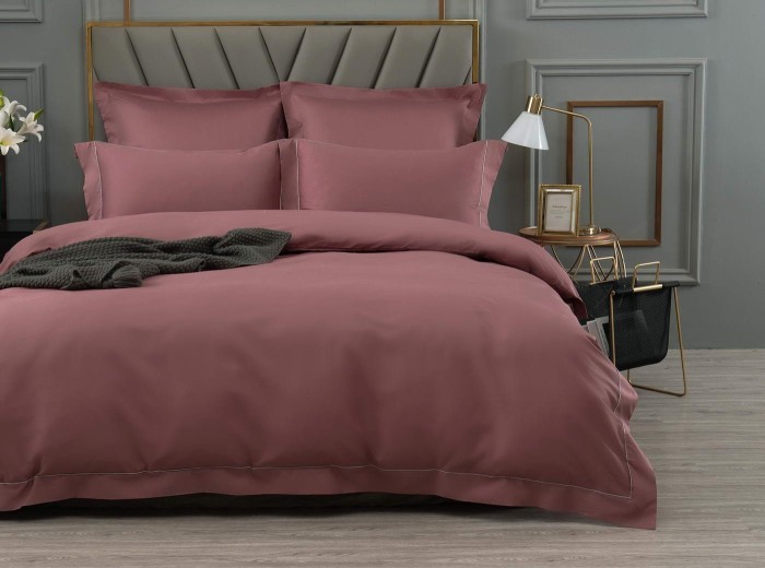 Дайкири (пепел роза) 7Е Комплект постельного белья сатин