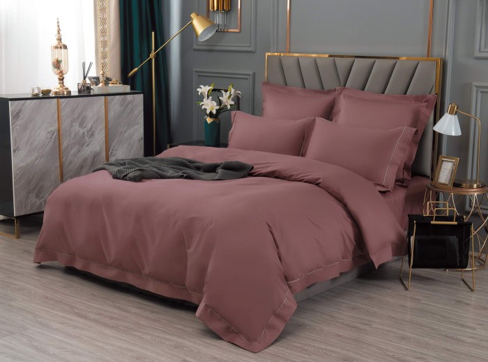 Дайкири (пепел роза) 7Е Комплект постельного белья сатин