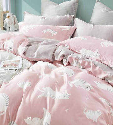 Постельное белье Tencel евро 4 наволочки TT6-135