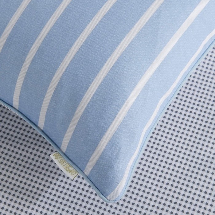 Дарио (голубой) Комплект постельного белья сатин 1.6